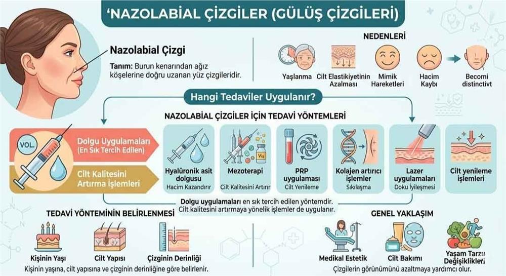 Nazolabial Çizgi Nedir? Nazolabial Çizgiler Nasıl Geçer? Nazolabial Çizgi Nedir? Nazolabial Çizgiler Nasıl Geçer?
