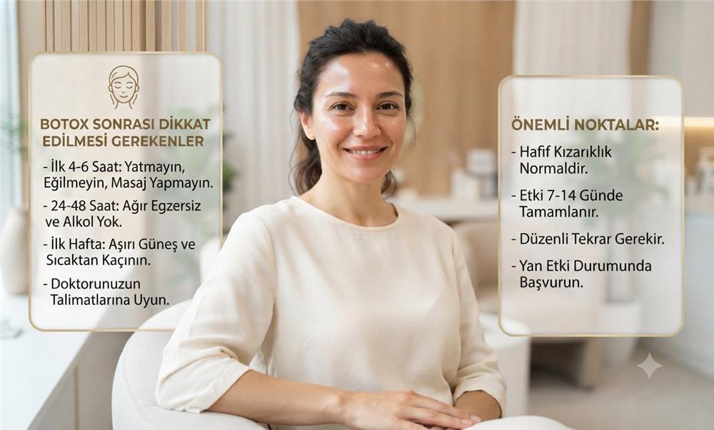 Botox Sonrası Yapılması Gerekenler | Dikkat Edilmesi Gerekenler Botox Sonrası Yapılması Gerekenler | Dikkat Edilmesi Gerekenler