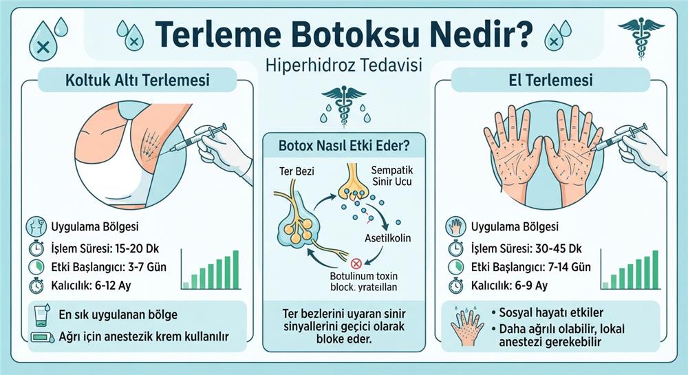 Terleme Botoksu Nedir? Koltuk Altı ve El Terlemesi Botoksu Terleme Botoksu Nedir? Koltuk Altı ve El Terlemesi Botoksu