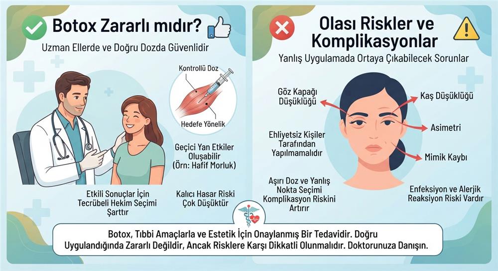 Botoks Zararlı mı? Botoks Zararlı mı?