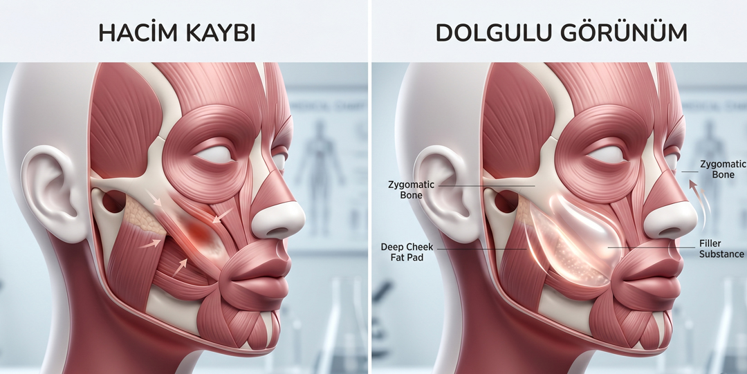 Yanak Dolgusu (Elmacık Kemiği) Estetiği